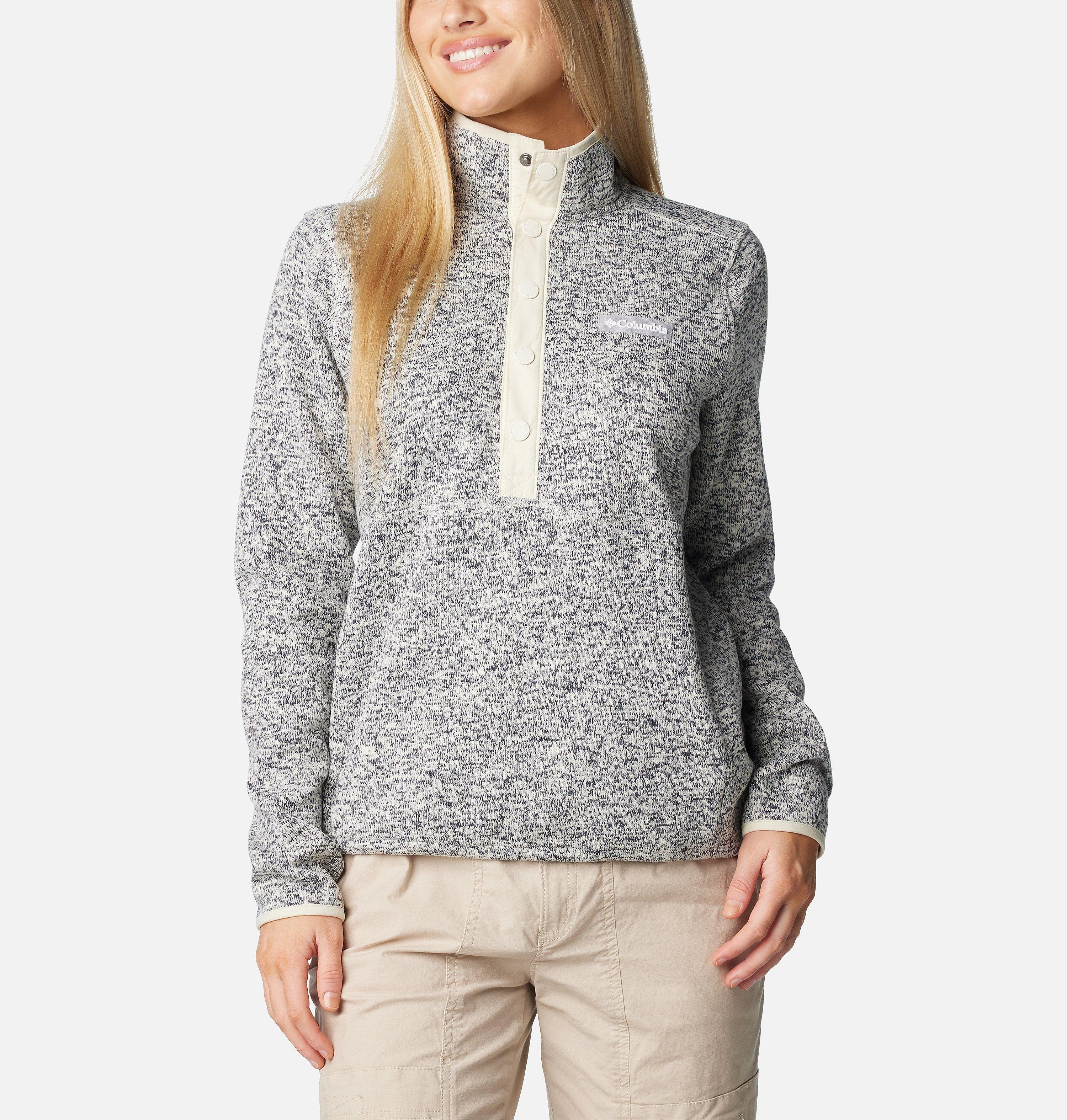 Women's Sweater Weather Half Snap Pullover 1
