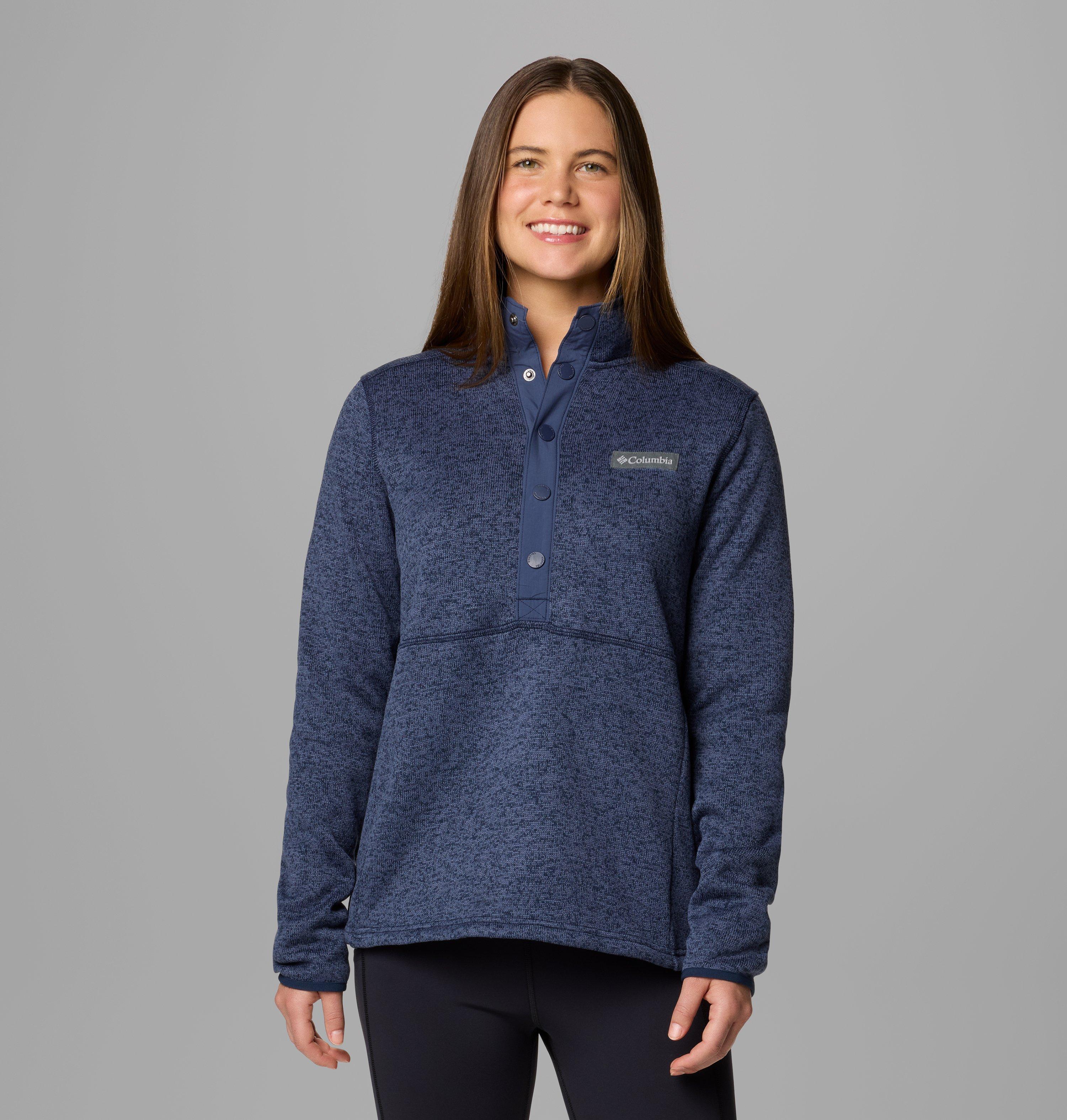 Women's Sweater Weather Half Snap Pullover 1