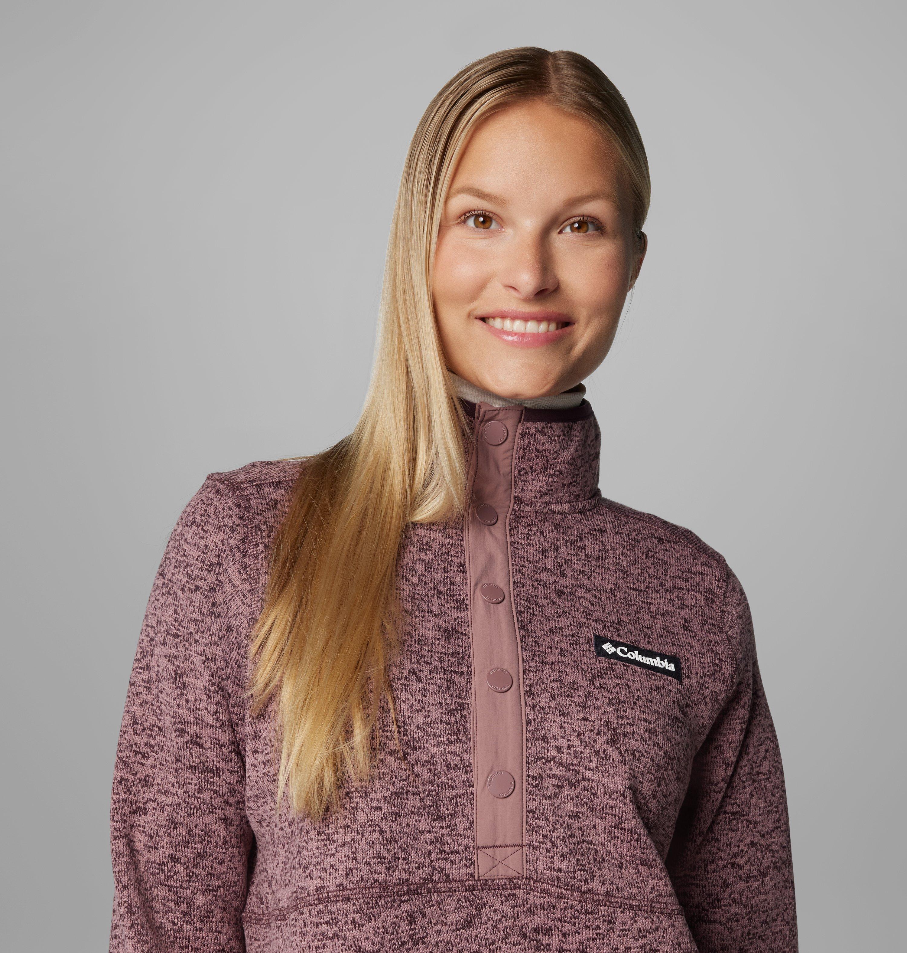Women's Sweater Weather Half Snap Pullover 5