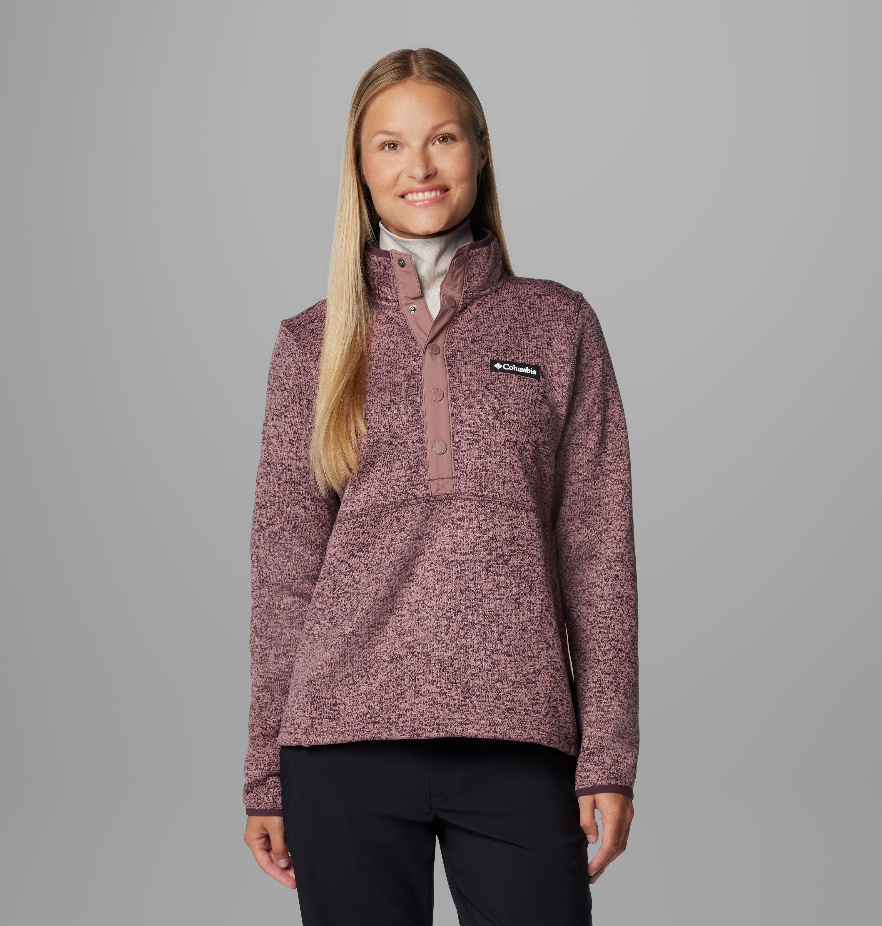 Women's Sweater Weather Half Snap Pullover 1