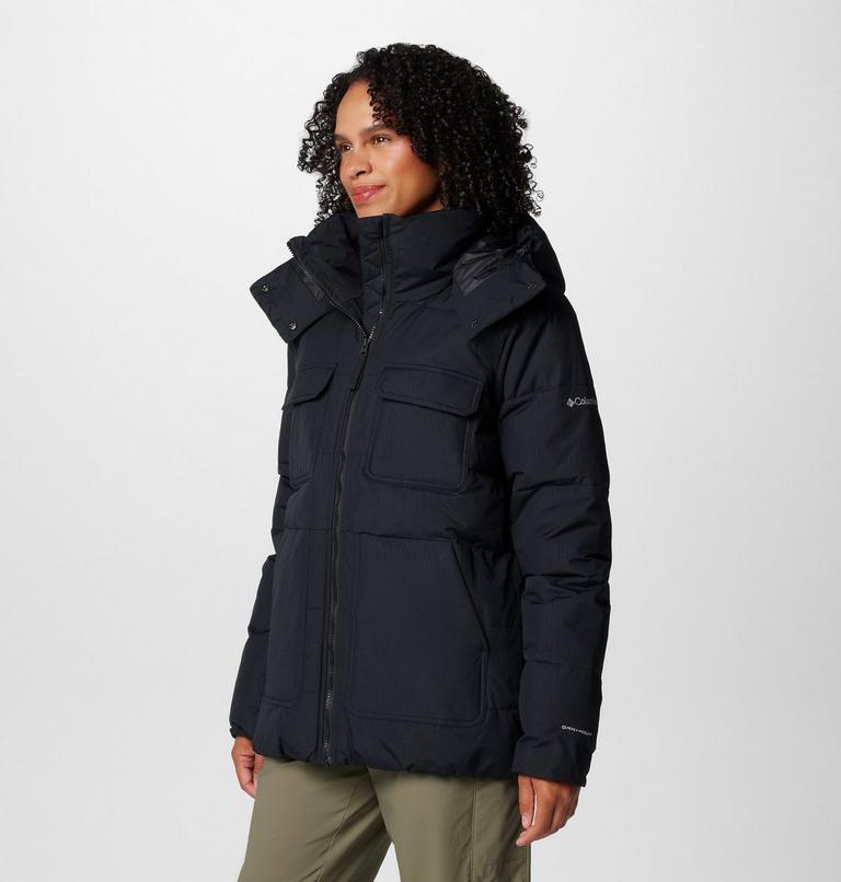 Women's Longhorn Ridge Puffer Jacket, Color: Black, image 4