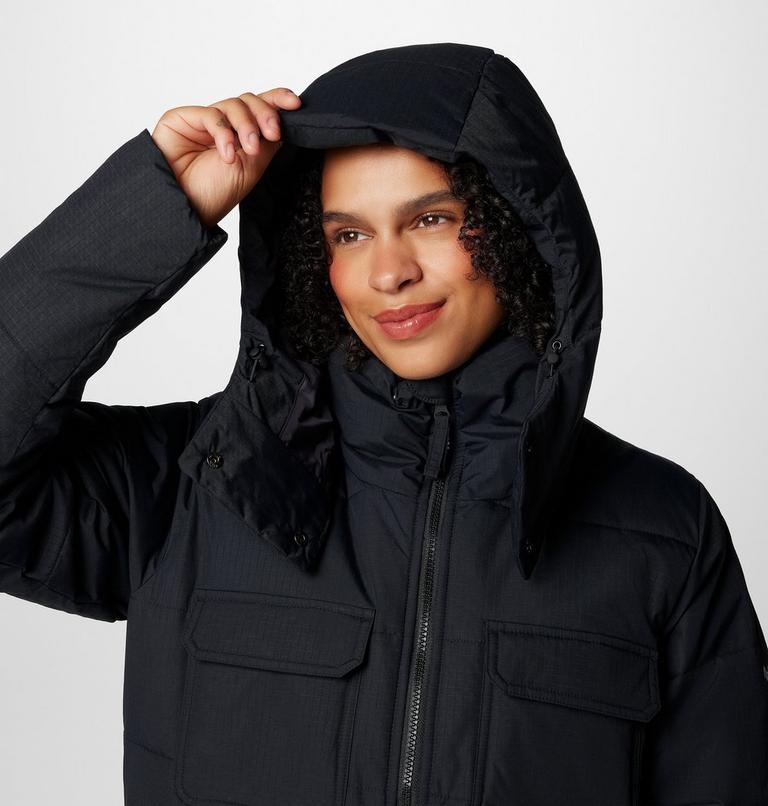 Women's Longhorn Ridge Puffer Jacket, Color: Black, image 5