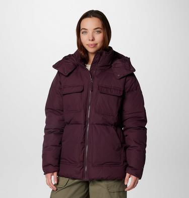 Women's Longhorn Ridge Puffer Jacket, Color: Moonvista, image 3