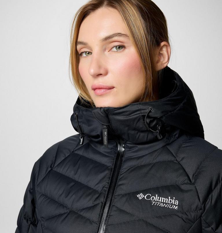 Chaqueta de esquí impermeable de plumón Roaring Fork II para mujer, Color: Black, image 5