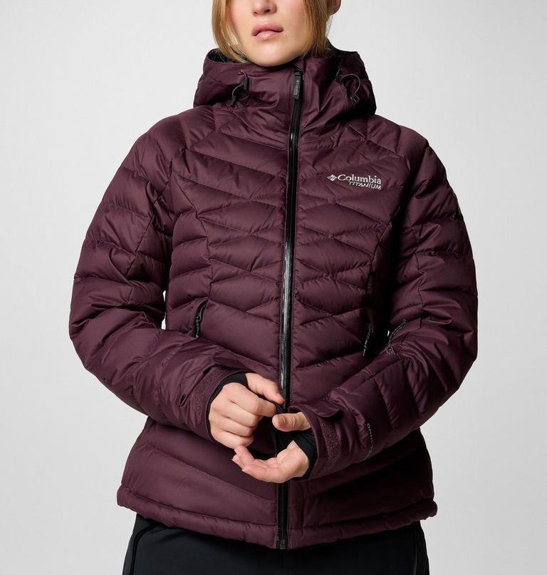 Chaqueta de esquí impermeable de plumón Roaring Fork II para mujer, Color: Moonvista, image 12