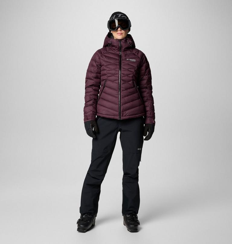 Chaqueta de esquí impermeable de plumón Roaring Fork II para mujer, Color: Moonvista, image 3