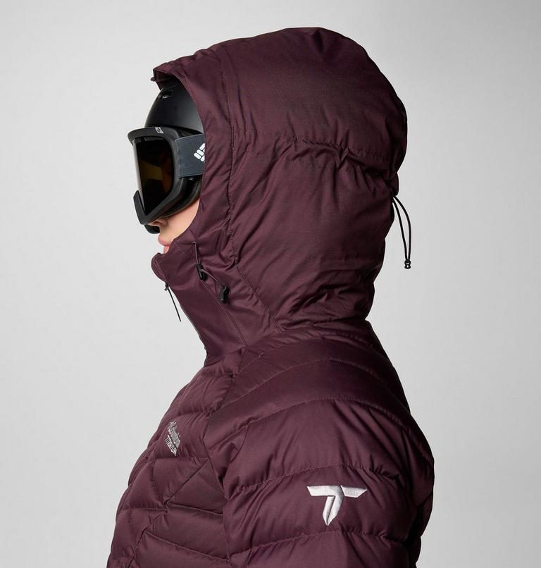 Chaqueta de esquí impermeable de plumón Roaring Fork II para mujer, Color: Moonvista, image 6