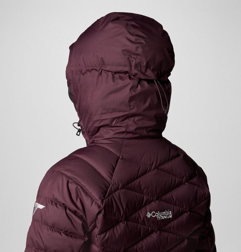 Chaqueta de esquí impermeable de plumón Roaring Fork II para mujer, Color: Moonvista, image 9