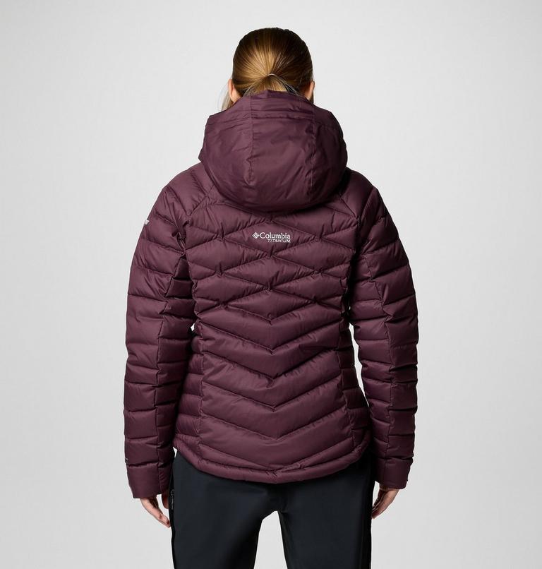 Chaqueta de esquí impermeable de plumón Roaring Fork II para mujer, Color: Moonvista, image 2