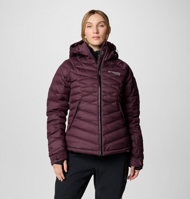 Chaqueta de esquí impermeable de plumón Roaring Fork II para mujer, Color: Moonvista, image 1