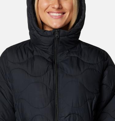 Women's Crown Point II Hooded Puffer Jacket, Color: Black, image 12