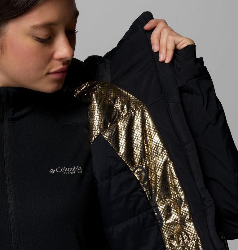 Women's Cirque Bowl Insulated Jacket, Color: Black, image 6