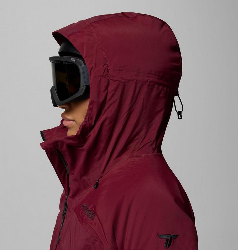 Women's Cirque Bowl Insulated Waterproof Ski Jacket, Color: Rich Wine, image 13