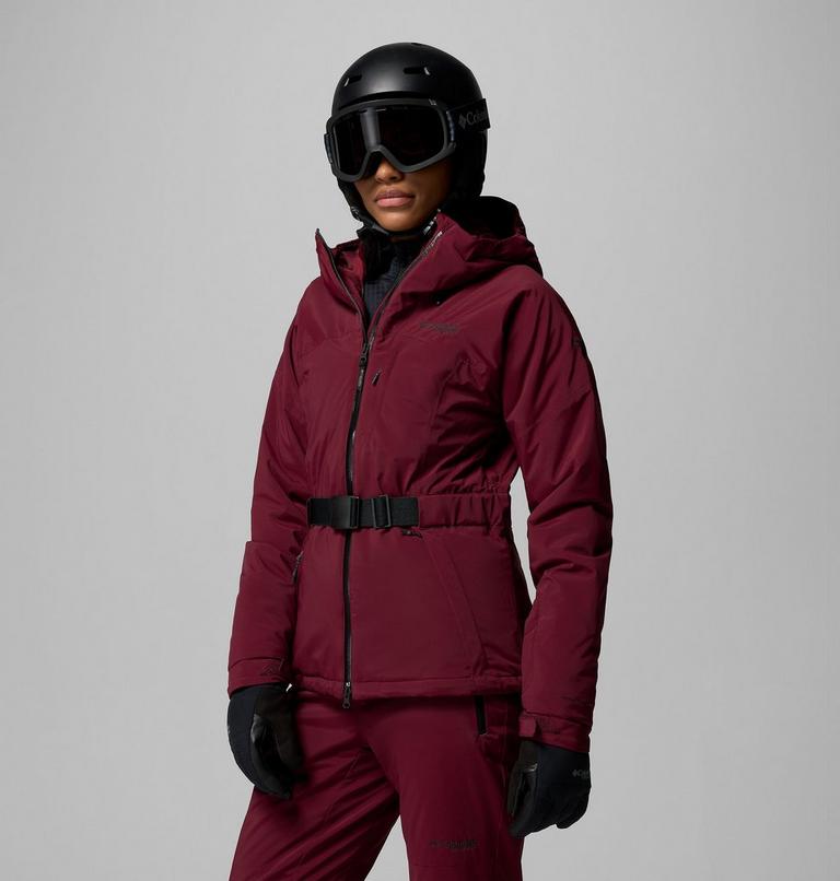 Women's Cirque Bowl Insulated Waterproof Ski Jacket, Color: Rich Wine, image 4