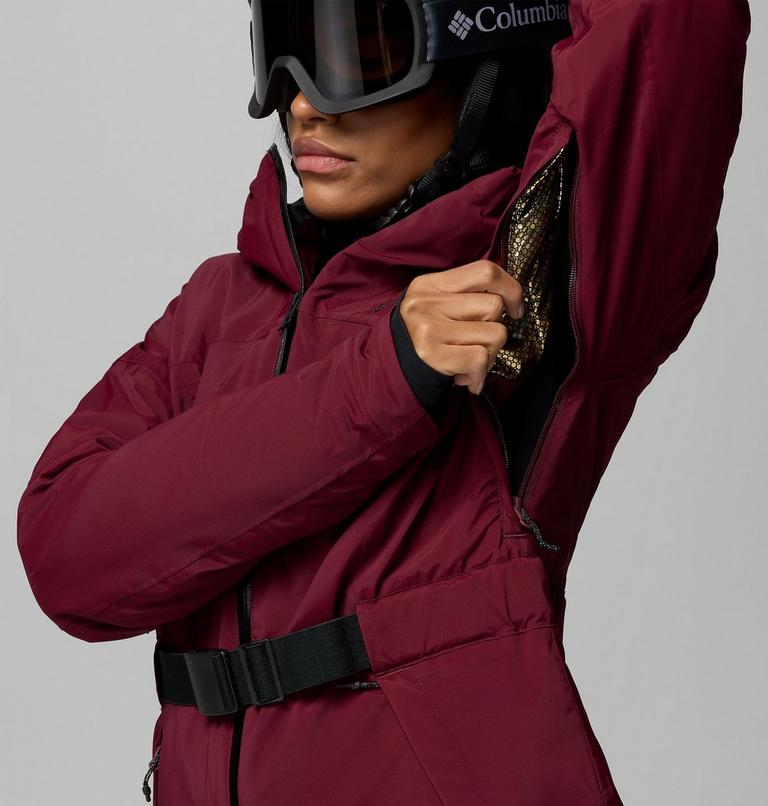Women's Cirque Bowl Insulated Waterproof Ski Jacket, Color: Rich Wine, image 9
