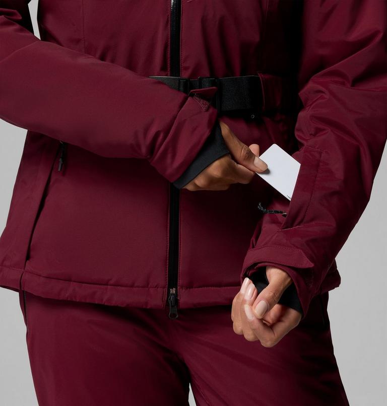 Women's Cirque Bowl Insulated Waterproof Ski Jacket, Color: Rich Wine, image 10