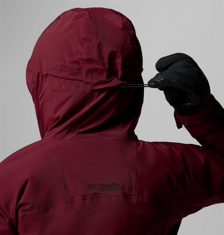 Women's Cirque Bowl Insulated Waterproof Ski Jacket, Color: Rich Wine, image 12