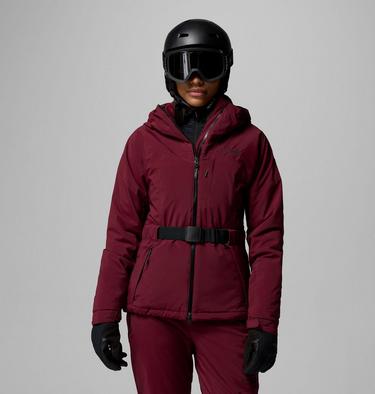 Women's Cirque Bowl Insulated Waterproof Ski Jacket, Color: Rich Wine, image 3