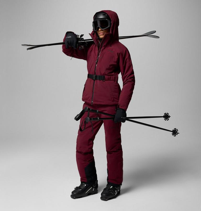 Women's Cirque Bowl Insulated Waterproof Ski Jacket, Color: Rich Wine, image 2