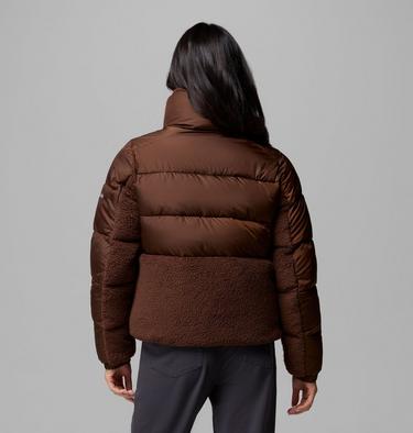 Doudoune Hybride Sherpa Leadbetter Point II Femme, Color: Tobacco, image 3