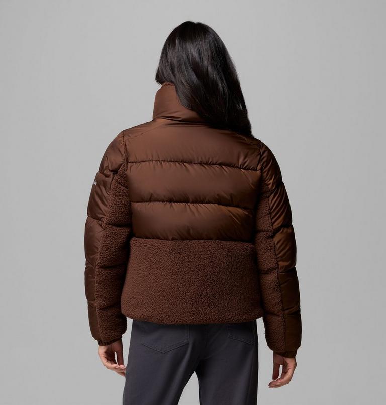 Doudoune Hybride Sherpa Leadbetter Point II Femme, Color: Tobacco, image 3