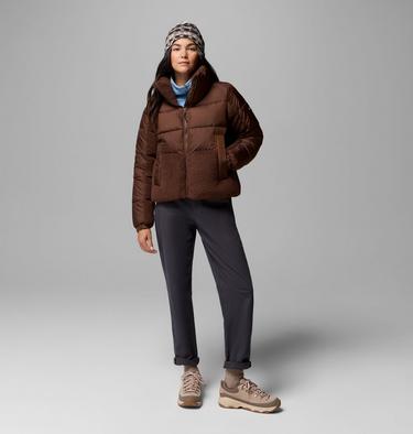 Doudoune Hybride Sherpa Leadbetter Point II Femme, Color: Tobacco, image 2