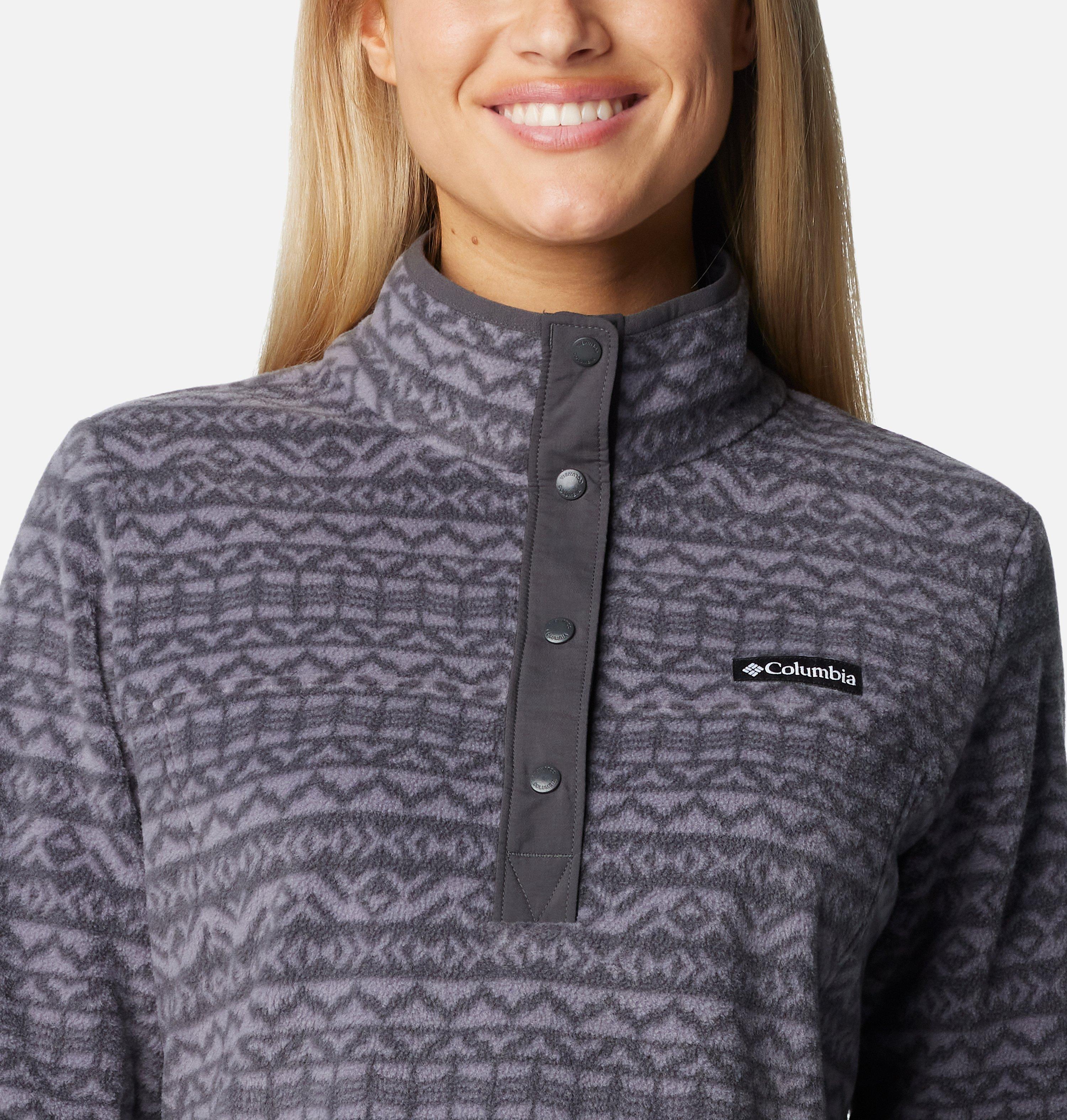 Women's Benton Springs Printed Half Snap Fleece Pullover 4