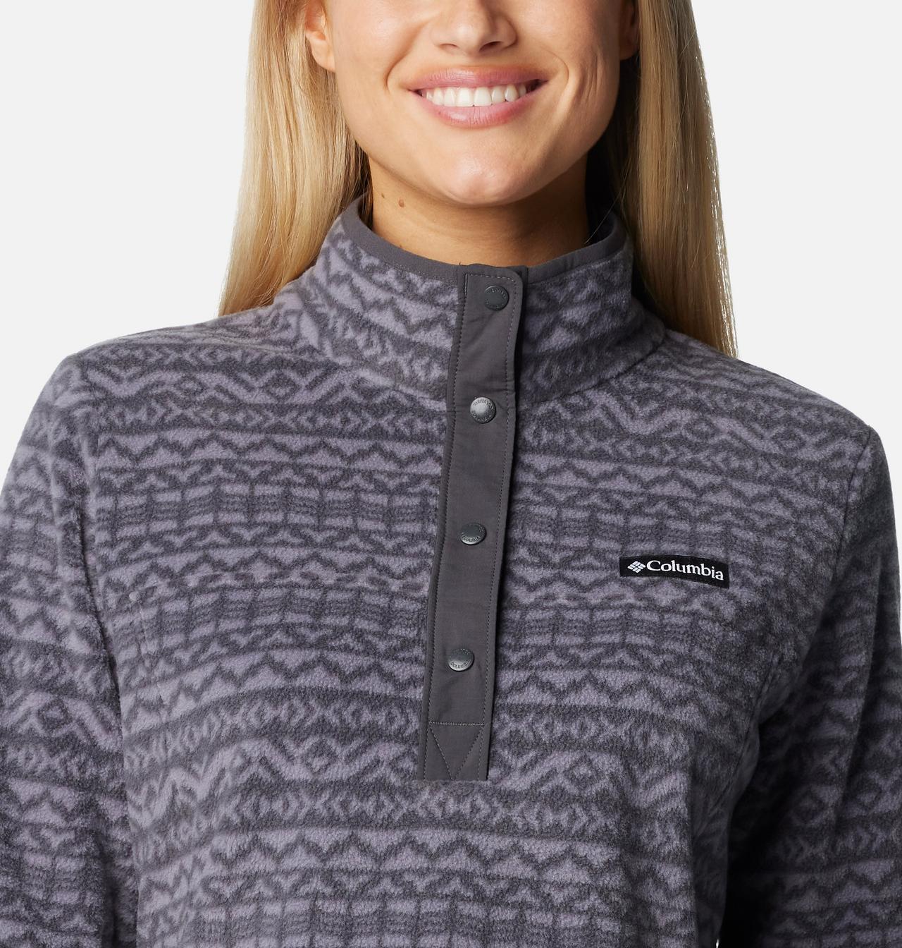 Women's Benton Springs™ Printed Half Snap Fleece Pullover 4