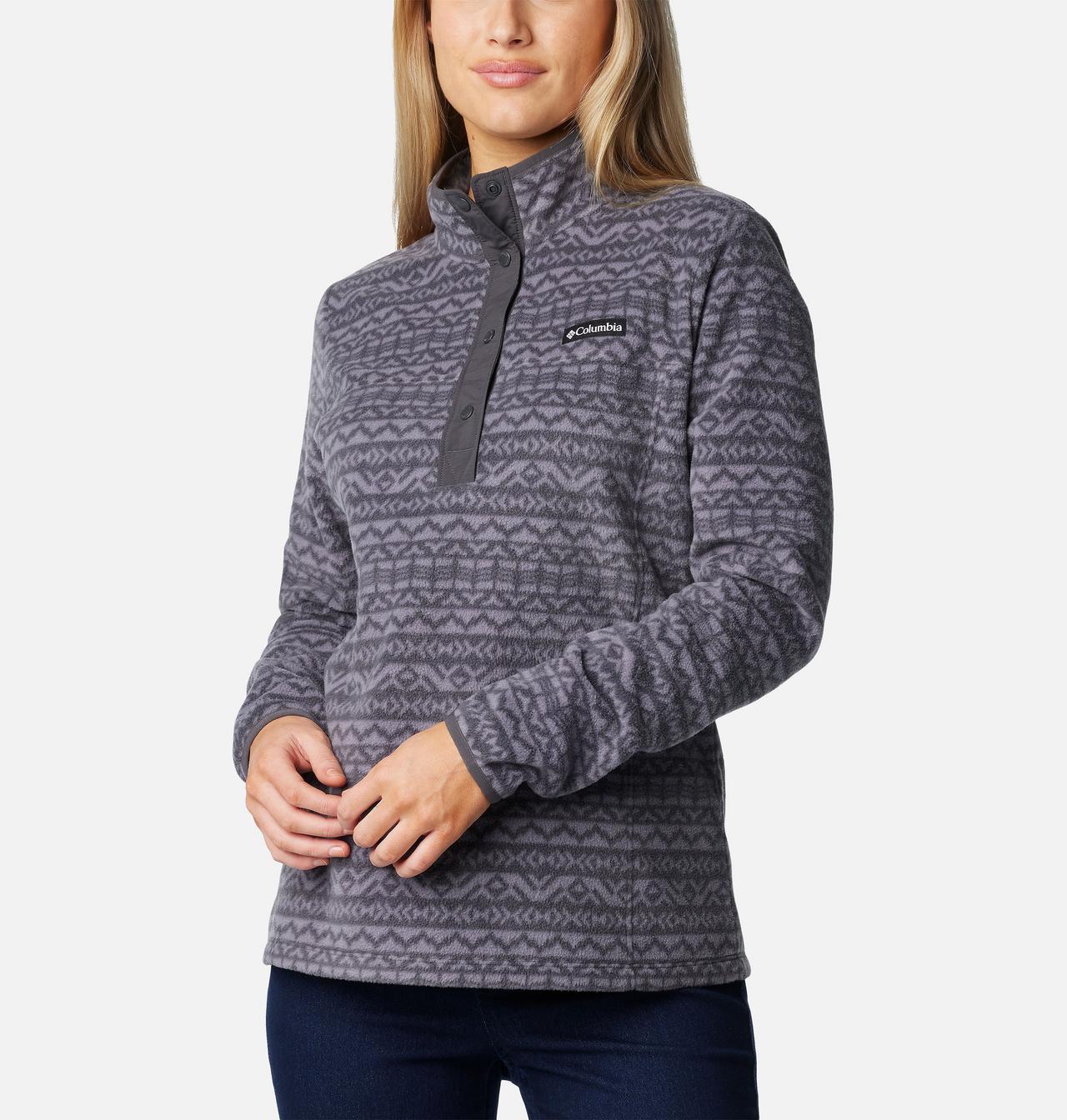 Women's Benton Springs™ Printed Half Snap Fleece Pullover 5