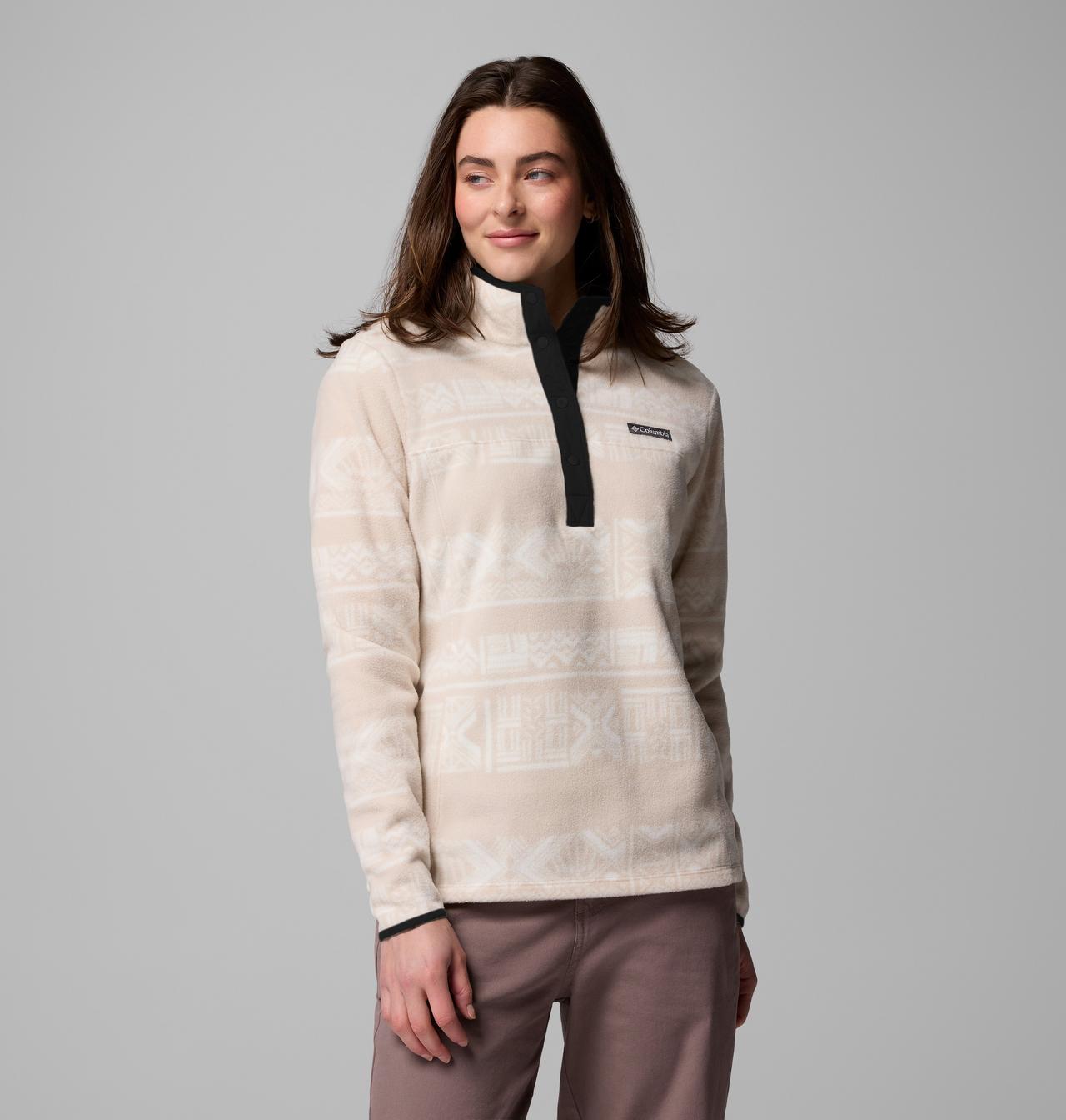 Women's Benton Springs™ Printed Half Snap Fleece Pullover 4