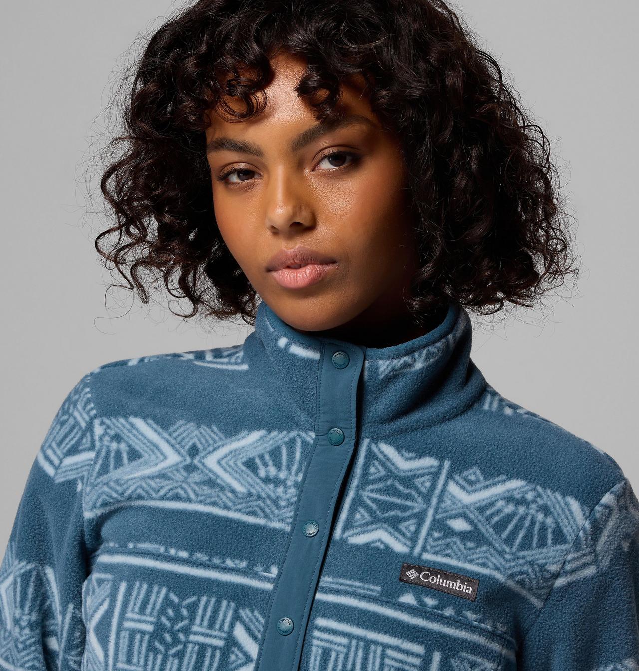 Women's Benton Springs™ Printed Half Snap Fleece Pullover | 429 | XXL 5