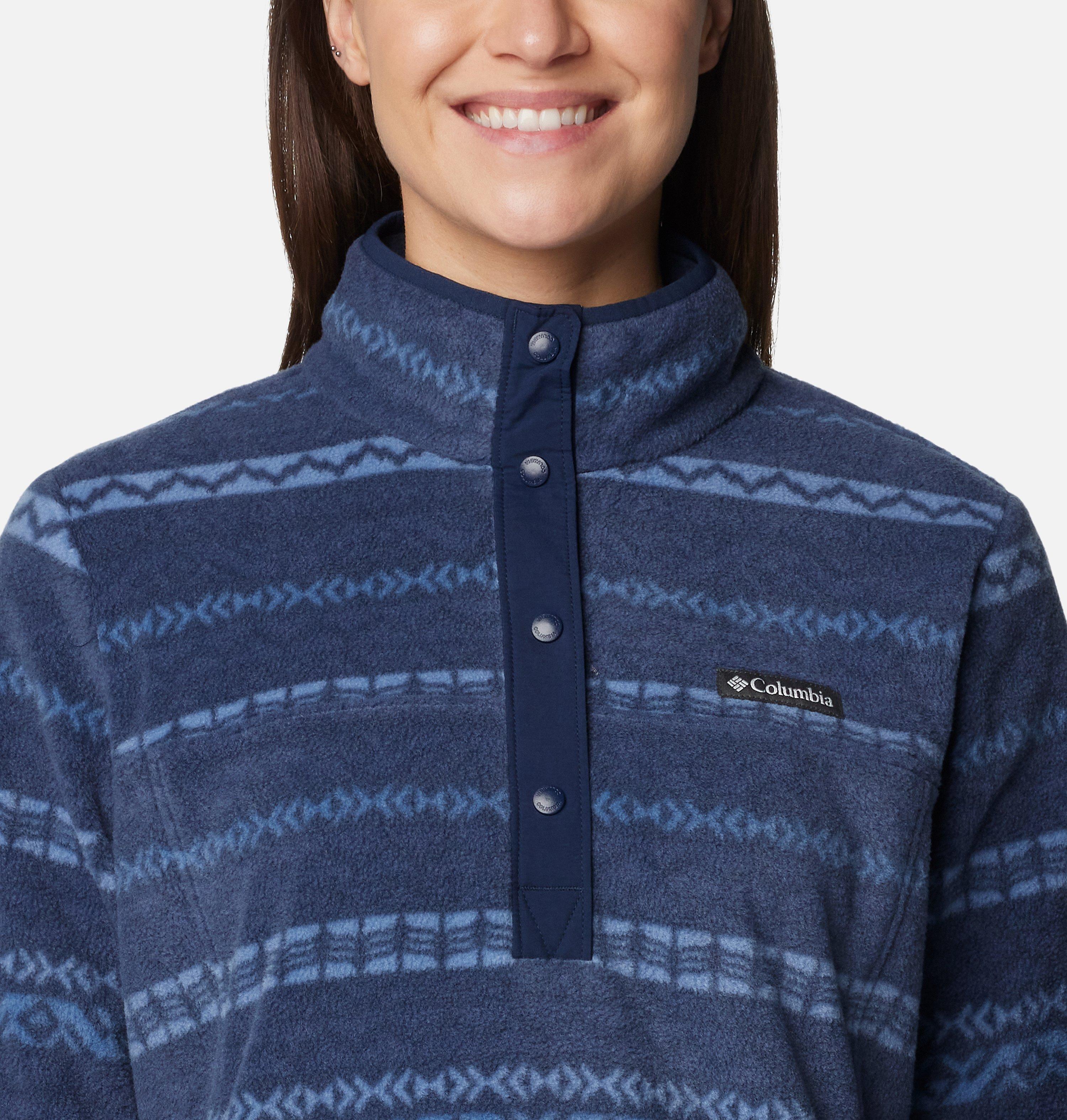Women's Benton Springs Printed Half Snap Fleece Pullover 4