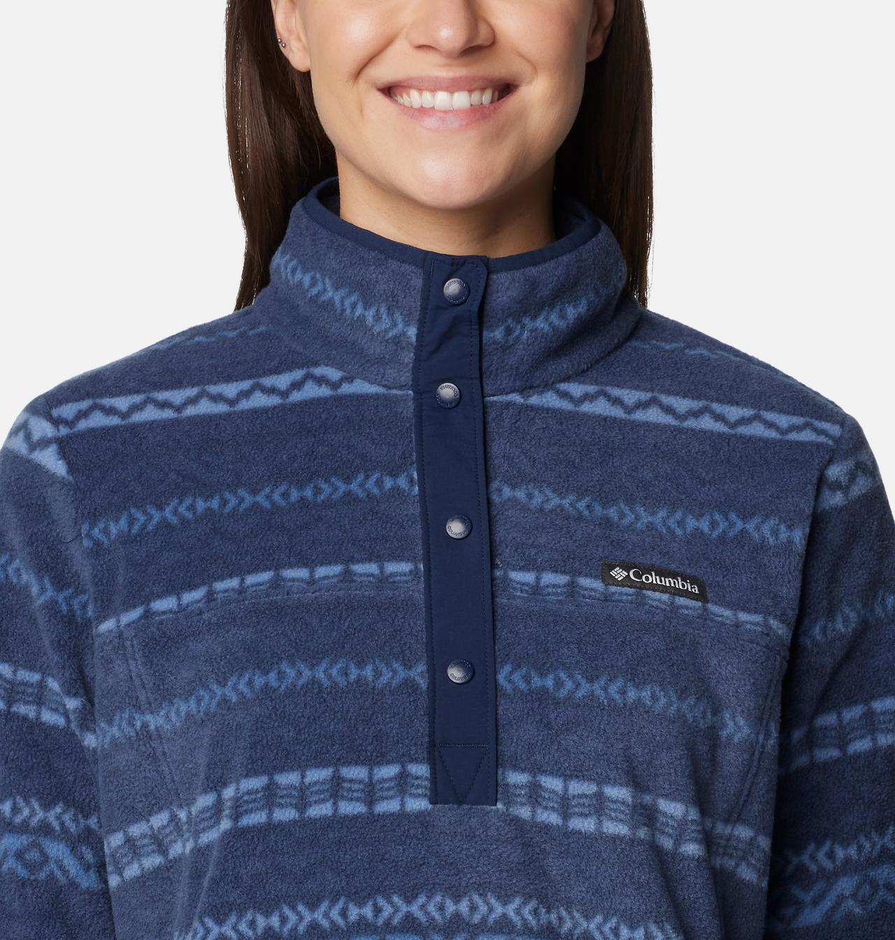 Women's Benton Springs™ Printed Half Snap Fleece Pullover 4