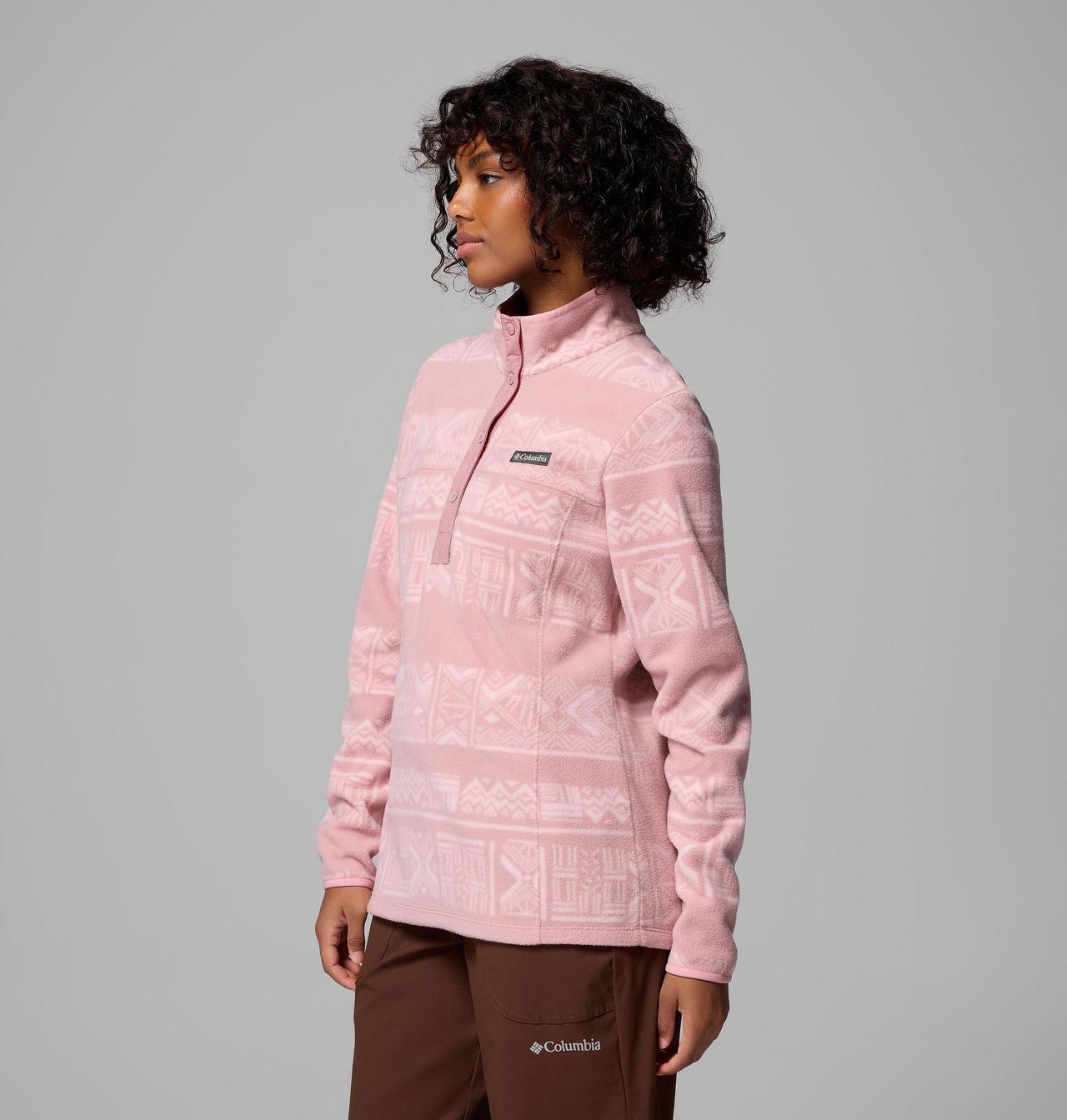 Women's Benton Springs™ Printed Half Snap Fleece Pullover | 659 | L 4