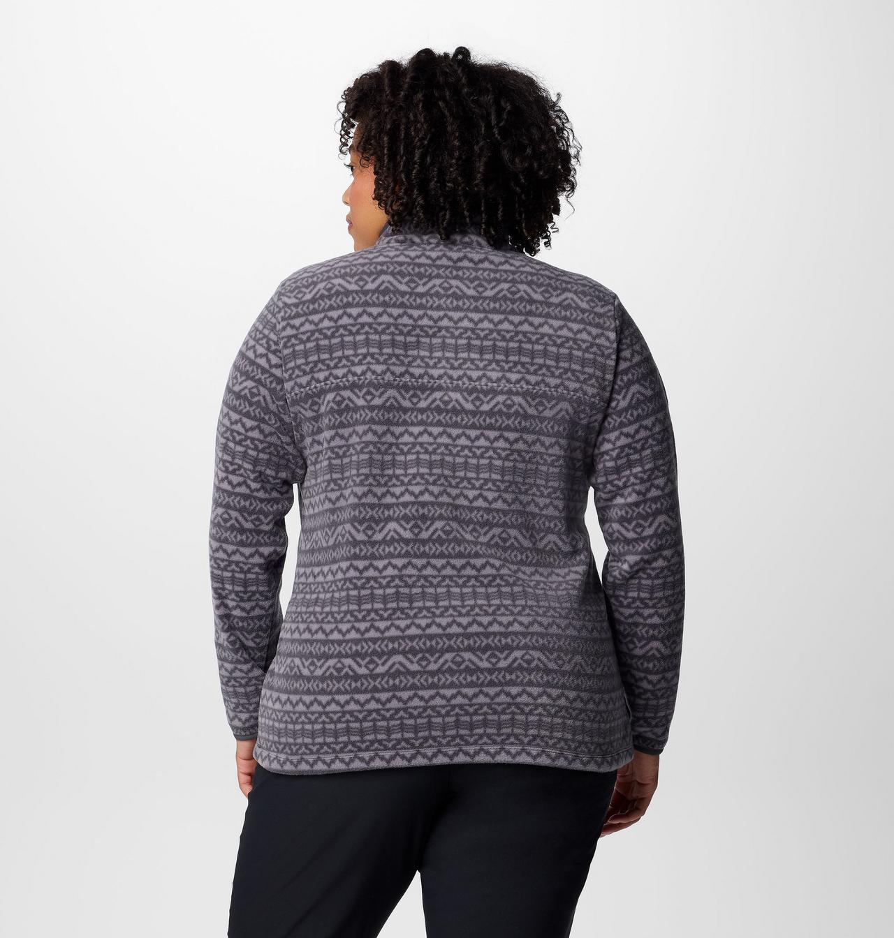 Women's Benton Springs™ Printed Half Snap Fleece Pullover - Plus Size | 011 | 2X 2