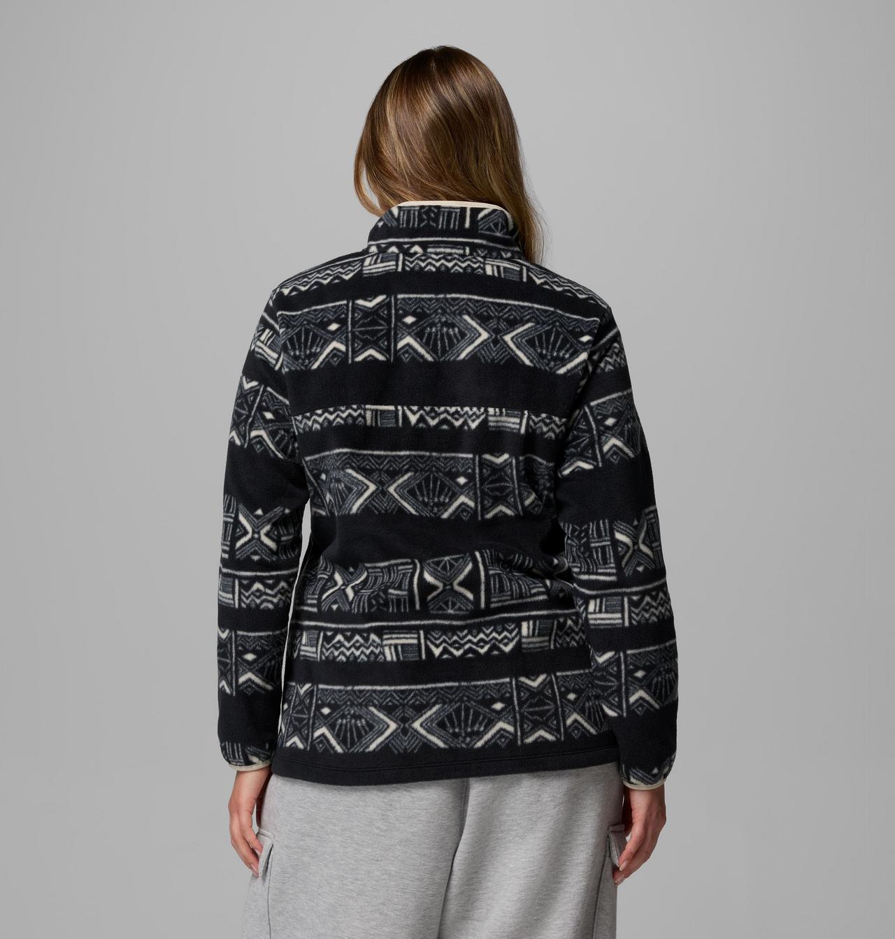 Women's Benton Springs™ Printed Half Snap Fleece Pullover - Plus Size 3