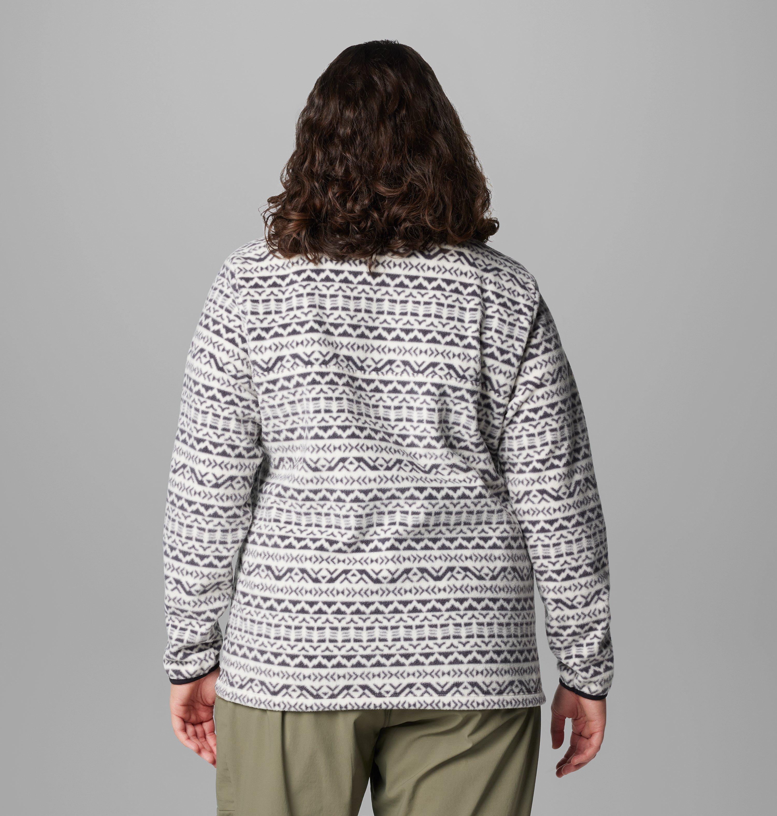 Women's Benton Springs Printed Half Snap Fleece Pullover - Plus Size 2