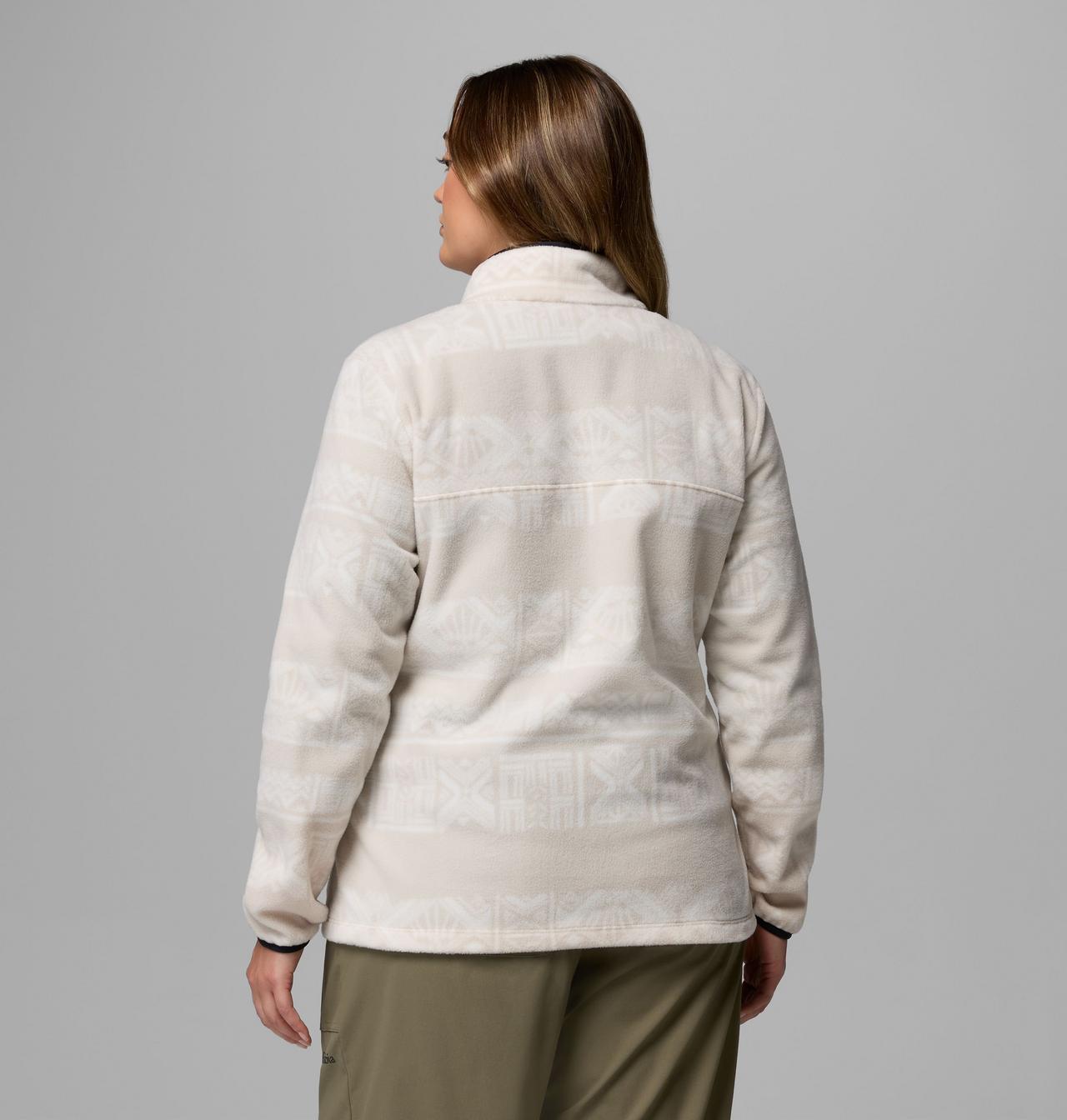 Women's Benton Springs™ Printed Half Snap Fleece Pullover - Plus Size | 278 | 1X 3
