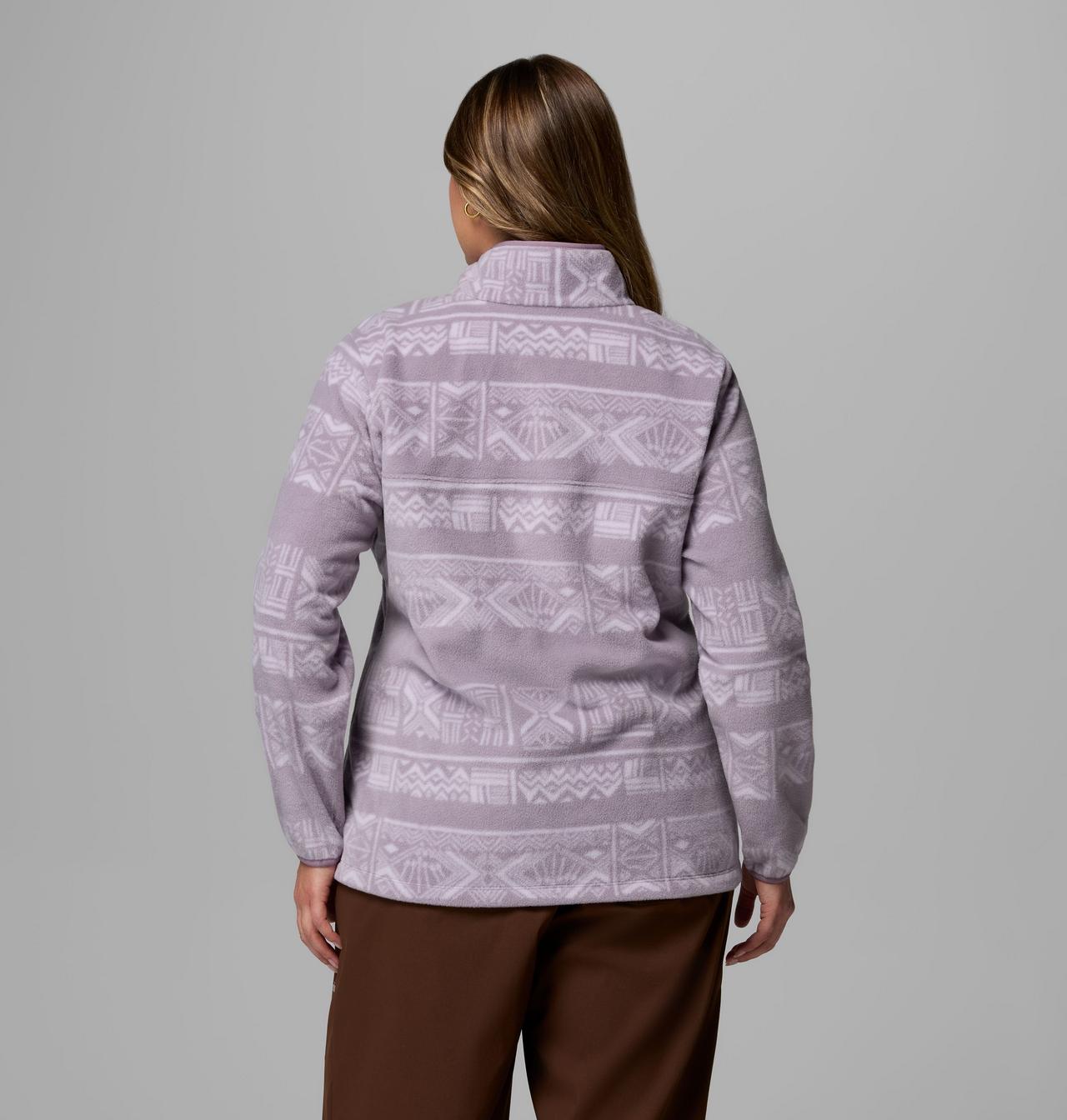 Women's Benton Springs™ Printed Half Snap Fleece Pullover - Plus Size | 554 | 1X 3