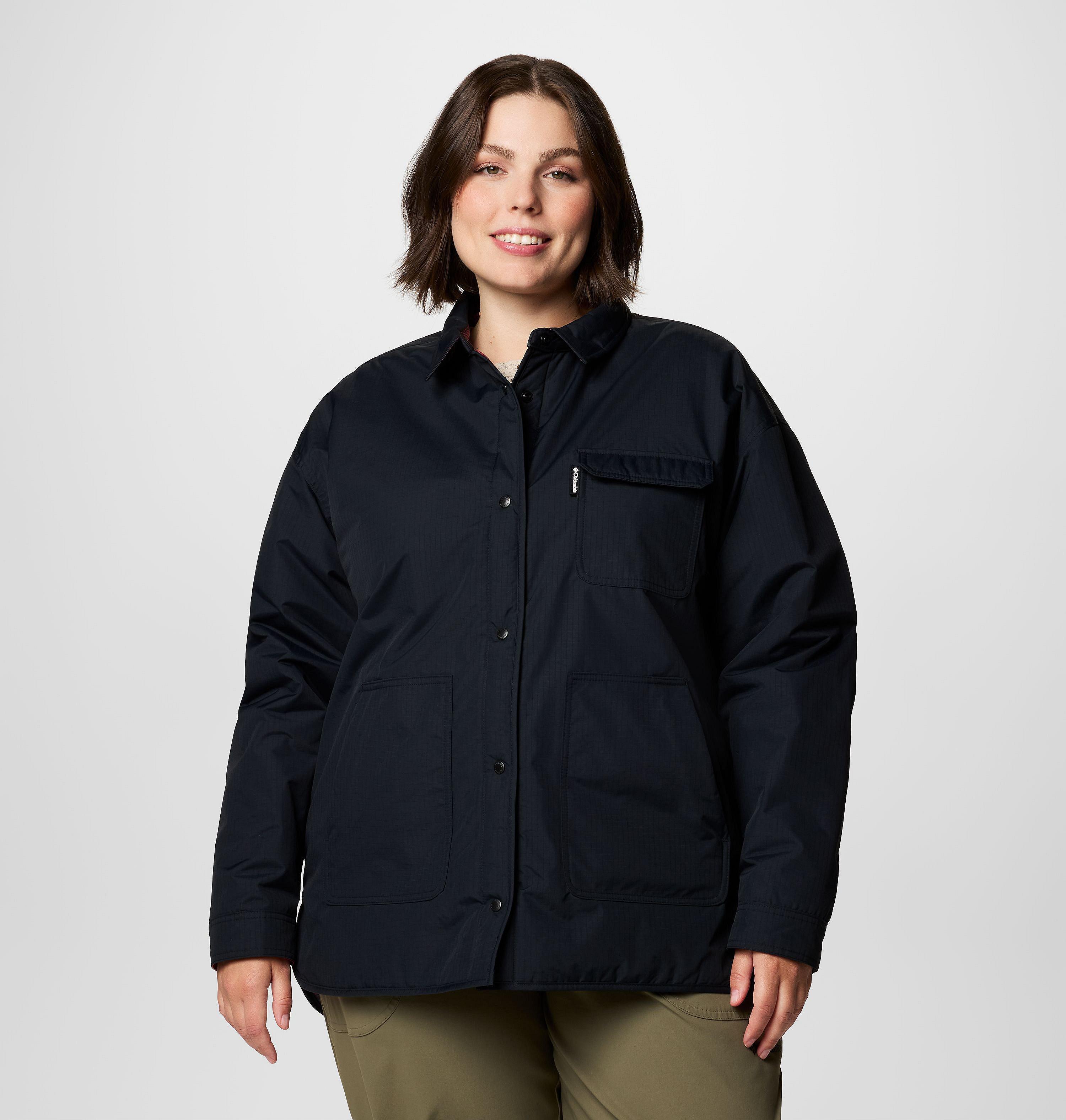 Women's Longhorn Ridge Reversible Shirt Jacket - Plus Size | Columbia