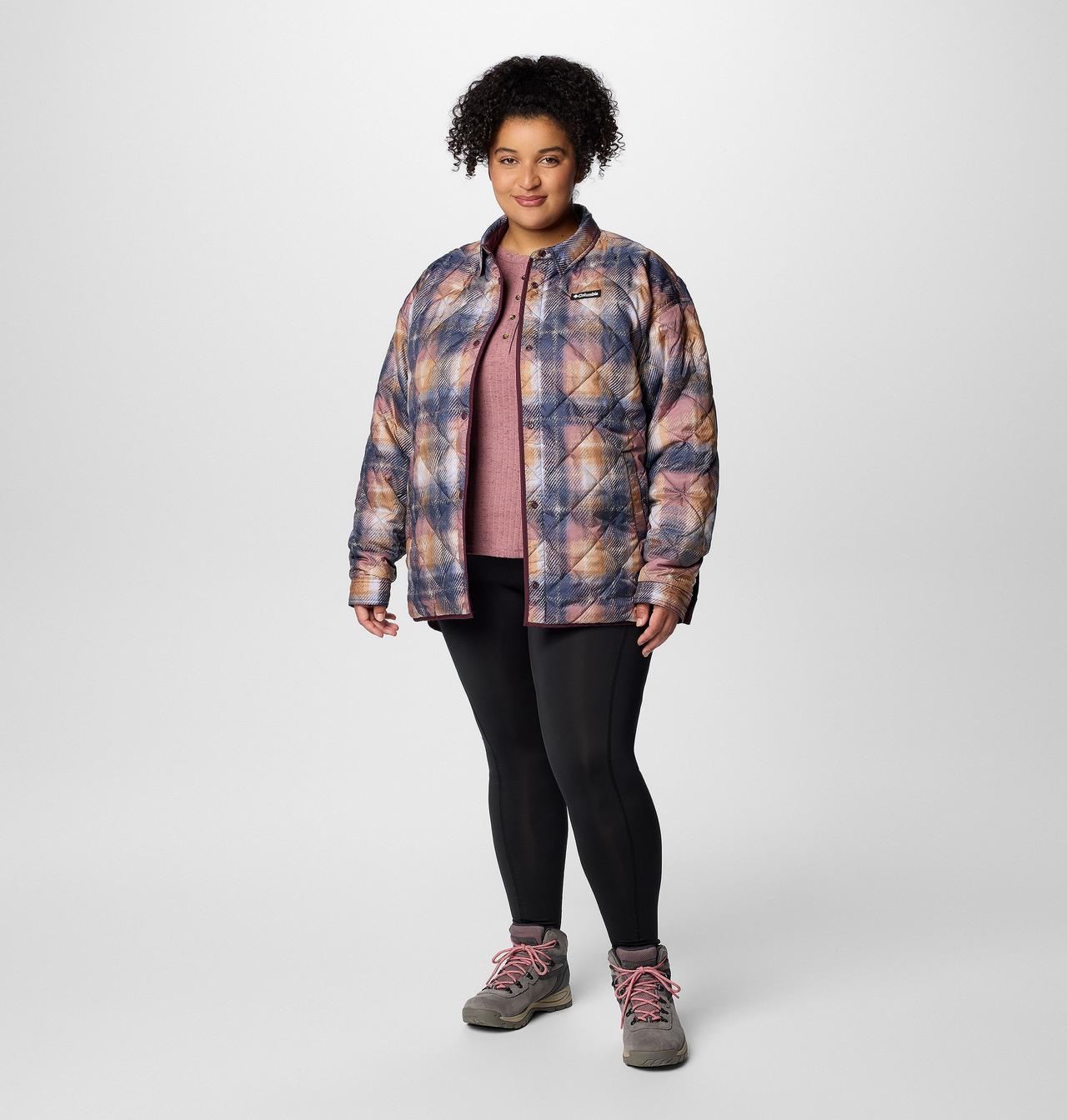 Women's Longhorn Ridge™ Reversible Shirt Jacket - Plus Size 3