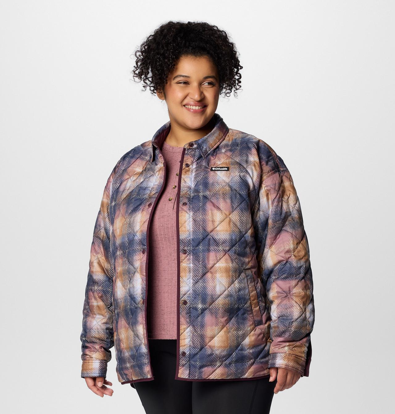 Women's Longhorn Ridge™ Reversible Shirt Jacket - Plus Size 6