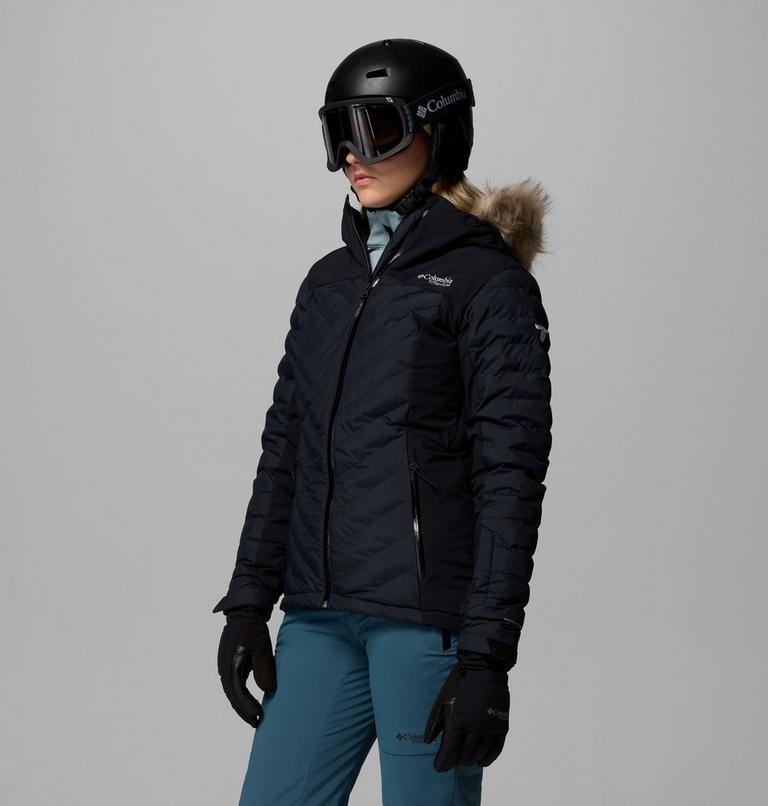 Women's Bird Mountain II Insulated Down Ski Jacket, Color: Black, image 4