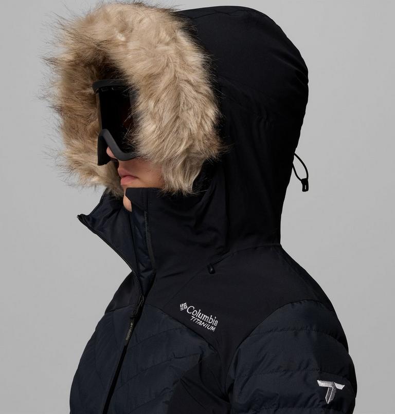 Women's Bird Mountain II Insulated Down Ski Jacket, Color: Black, image 8