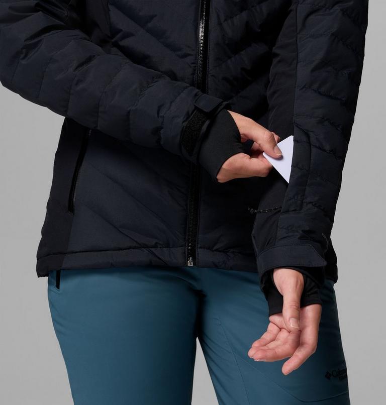 Women's Bird Mountain II Insulated Down Ski Jacket, Color: Black, image 12