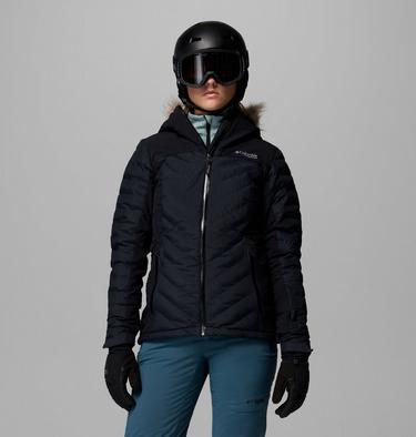 Women's Bird Mountain II Insulated Down Ski Jacket, Color: Black, image 7