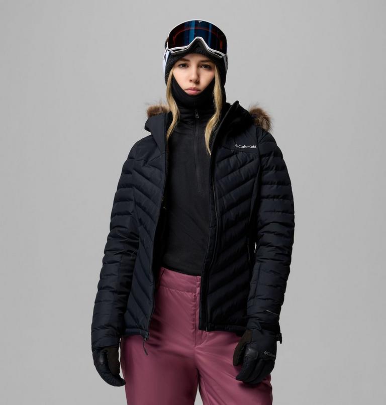 Women's Bird Mountain II Insulated Down Ski Jacket, Color: Black, image 15