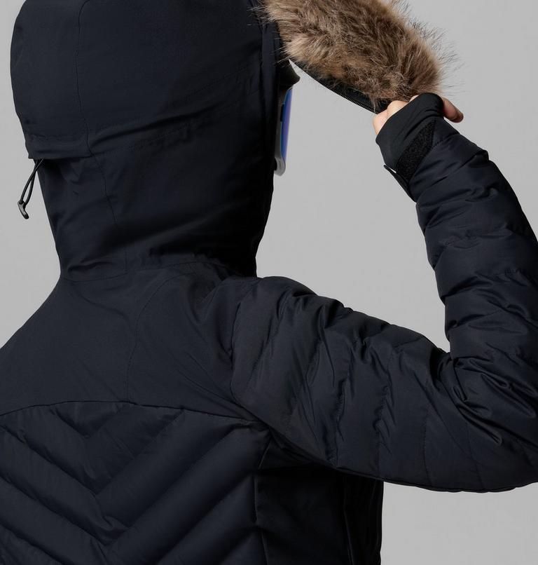 Women's Bird Mountain II Insulated Down Ski Jacket, Color: Black, image 11