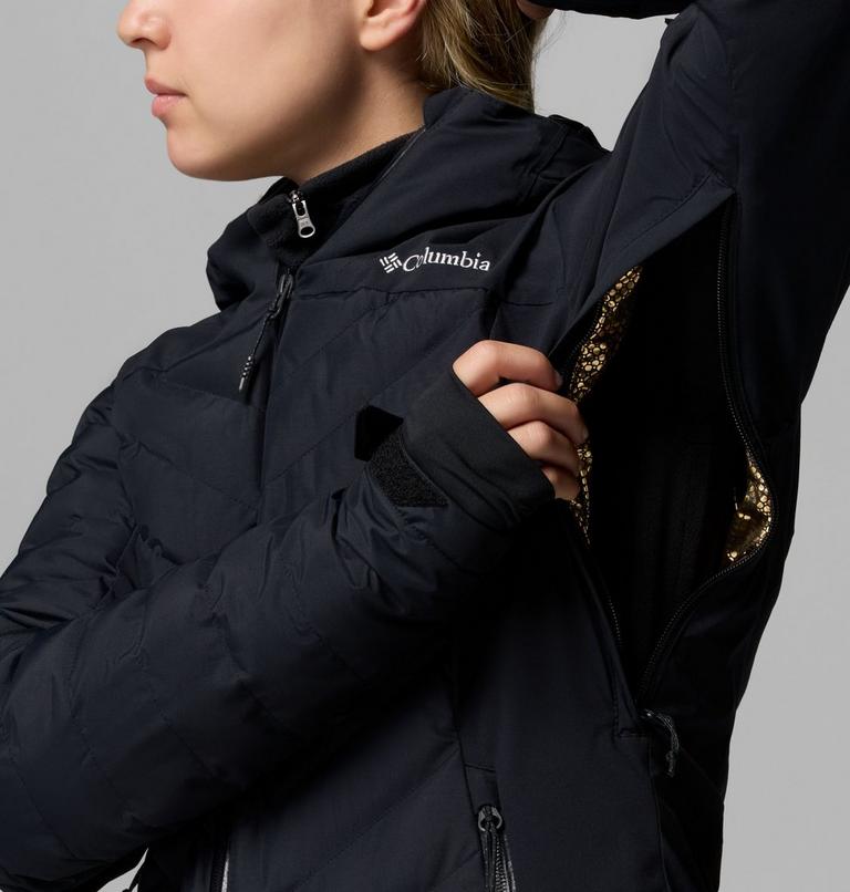 Women's Bird Mountain II Insulated Down Ski Jacket, Color: Black, image 12