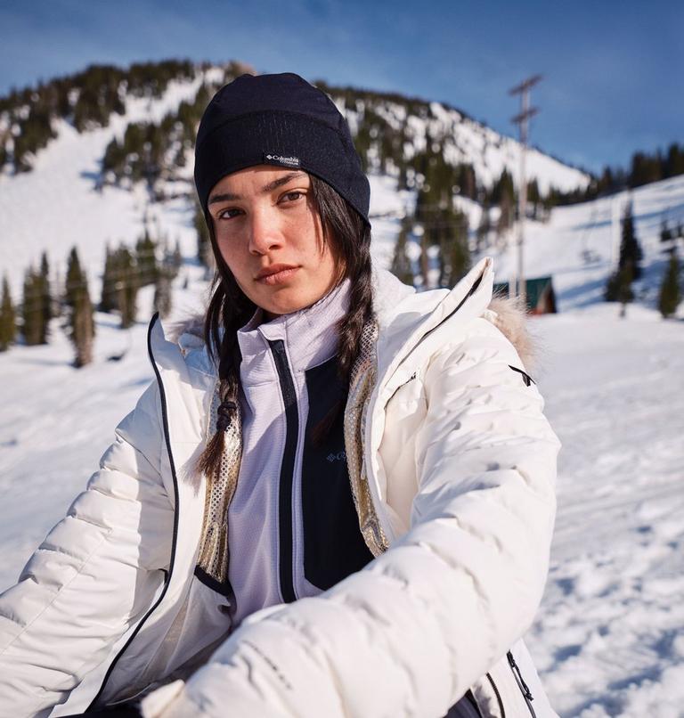 Women's Bird Mountain II Insulated Down Ski Jacket, Color: Sea Salt, image 16